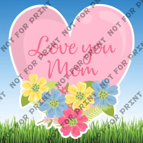 ACME Yard Cards Medium Mujka Mother's Day Collection #033
