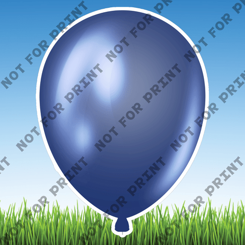 ACME Yard Cards Medium Patriotic Balloons #015
