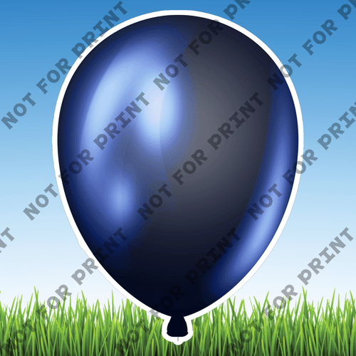 ACME Yard Cards Medium Patriotic Balloons #016