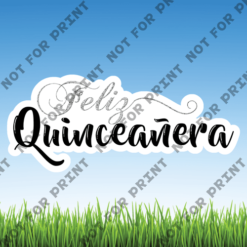 ACME Yard Cards Medium Quinceanera #011