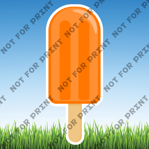 ACME Yard Cards Medium Summer Popsicles #014