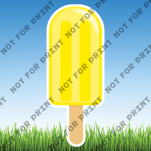 ACME Yard Cards Medium Summer Popsicles #026