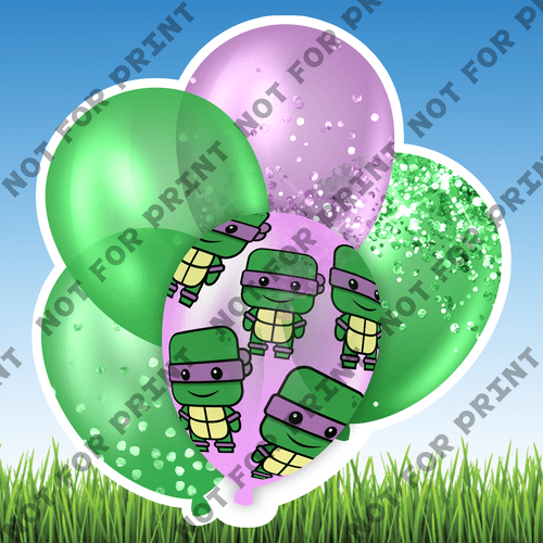 ACME Yard Cards Medium Superhero Balloon Bundles #071
