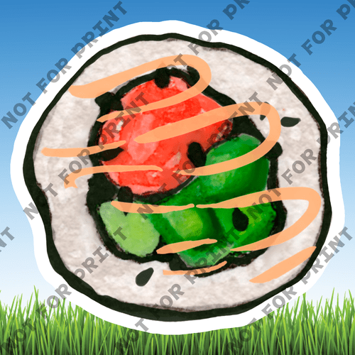 ACME Yard Cards Medium Sushi #023