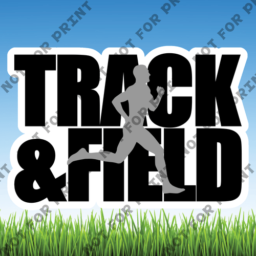 ACME Yard Cards Medium Track & Field #002