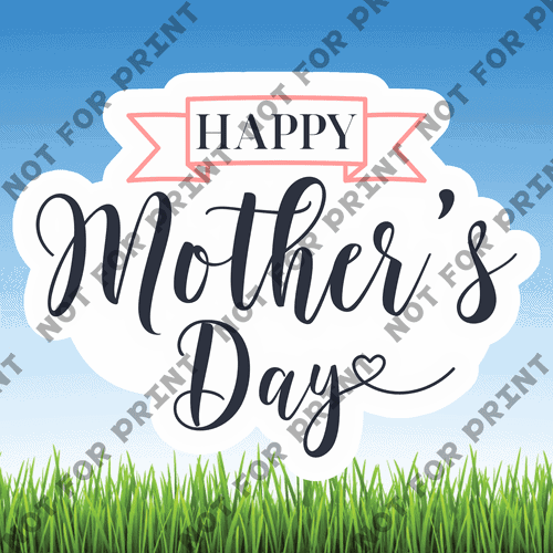 ACME Yard Cards Mothers Day Word Flair #003