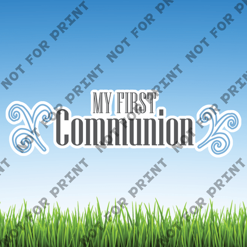 ACME Yard Cards Mujka Boys Communion #035