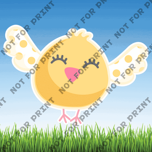 ACME Yard Cards Mujka Easter Collection #035