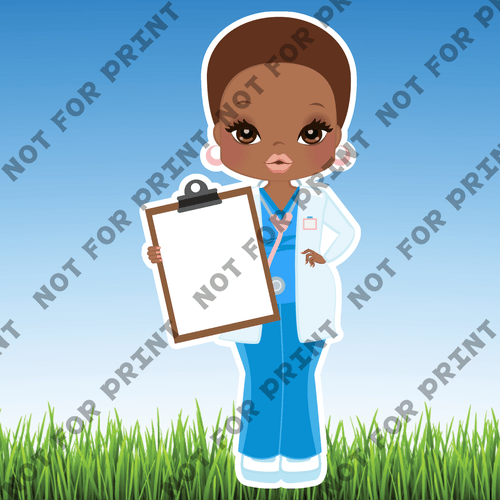 ACME Yard Cards Mujka Healthcare Heroes Collection #007