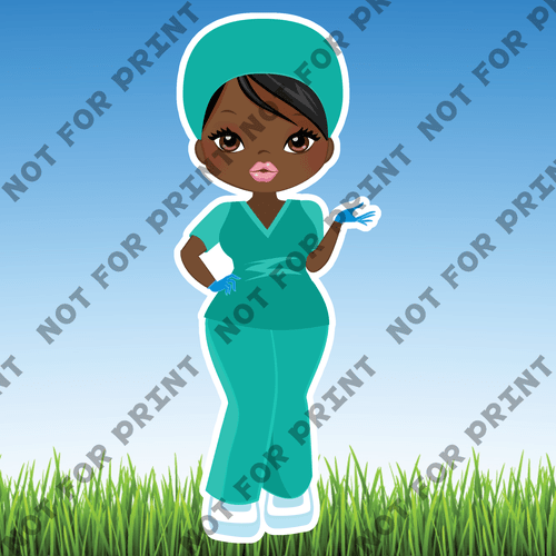ACME Yard Cards Mujka Healthcare Heroes Collection #051