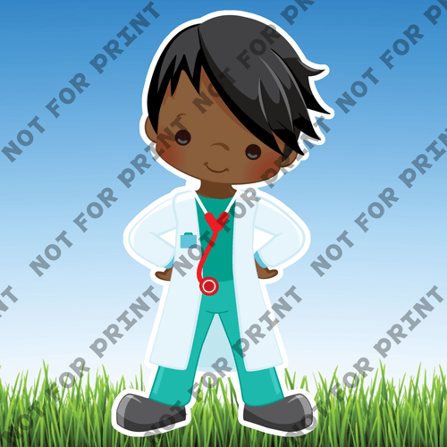 ACME Yard Cards Mujka Healthcare Heroes Collection #098