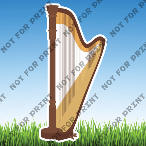 ACME Yard Cards Musical Instruments #001