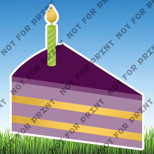 ACME Yard Cards Pink & Purple Birthday Theme #013