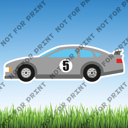 ACME Yard Cards Race Cars #007