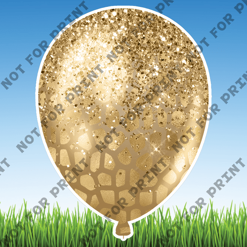 ACME Yard Cards Safari Balloons #001