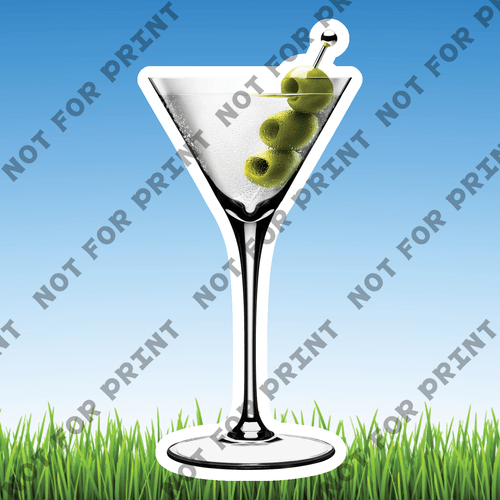 ACME Yard Cards Small Alcoholic Beverages #014