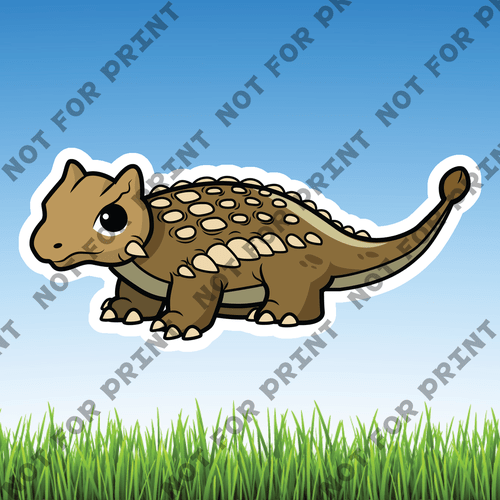 ACME Yard Cards Small Baby Dinosaurs #001