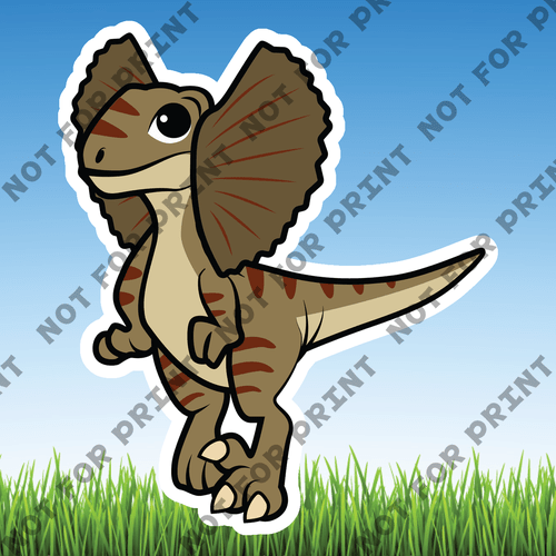 ACME Yard Cards Small Baby Dinosaurs #006
