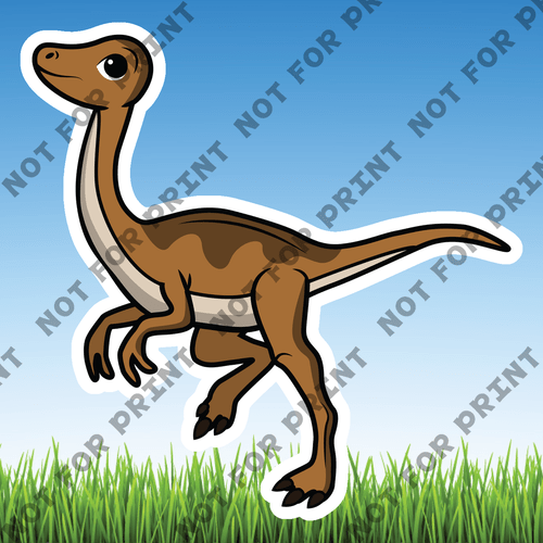 ACME Yard Cards Small Baby Dinosaurs #007