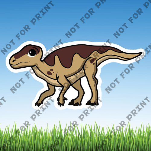 ACME Yard Cards Small Baby Dinosaurs #010
