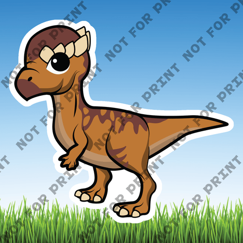 ACME Yard Cards Small Baby Dinosaurs #011
