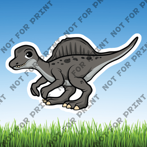 ACME Yard Cards Small Baby Dinosaurs #015