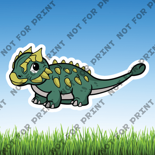 ACME Yard Cards Small Baby Dinosaurs #020