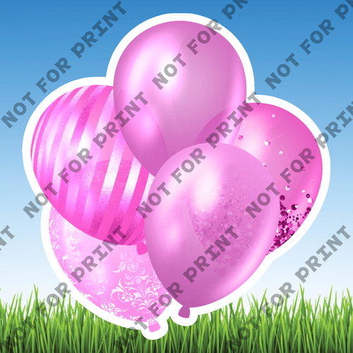 ACME Yard Cards Small Baby Shower Balloon Bundles #030