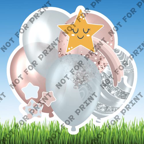 ACME Yard Cards Small Baby Shower Balloon Bundles #033
