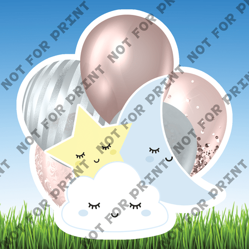 ACME Yard Cards Small Baby Shower Balloon Bundles #034