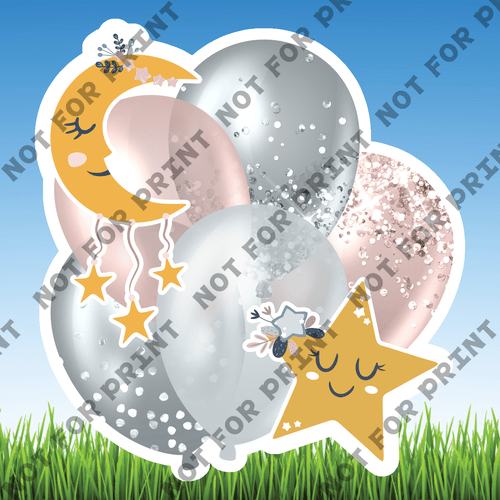 ACME Yard Cards Small Baby Shower Balloon Bundles #035