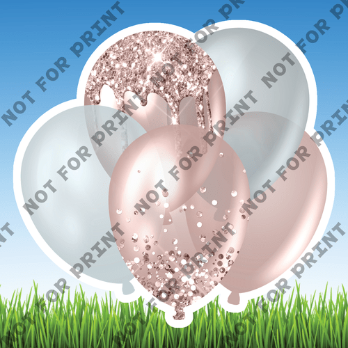 ACME Yard Cards Small Baby Shower Balloon Bundles #036
