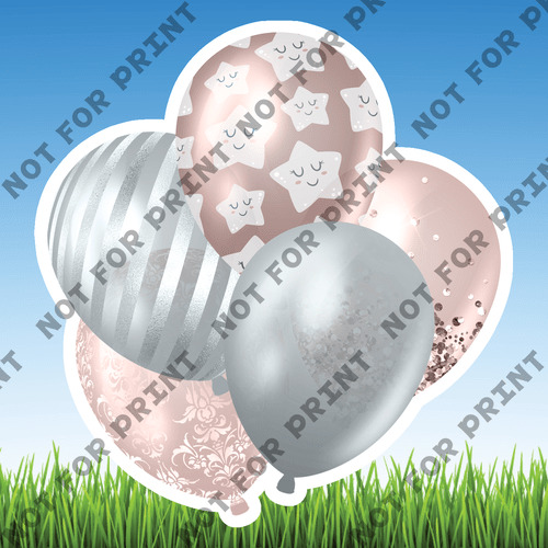 ACME Yard Cards Small Baby Shower Balloon Bundles #038