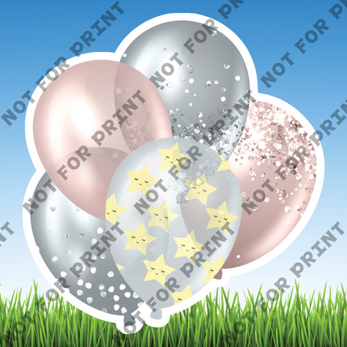 ACME Yard Cards Small Baby Shower Balloon Bundles #039
