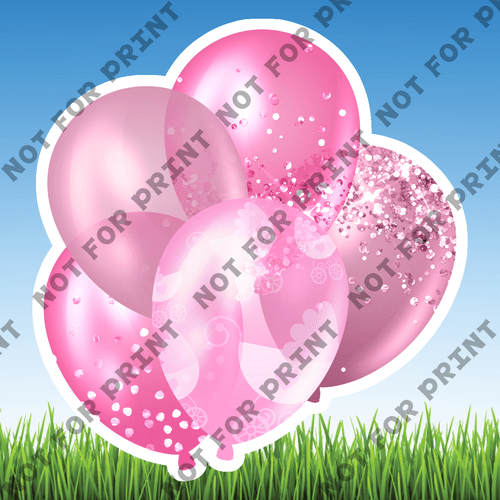 ACME Yard Cards Small Baby Shower Balloon Bundles #044