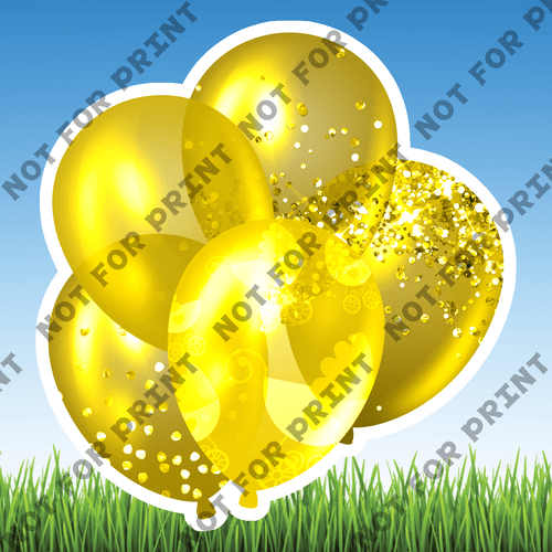 ACME Yard Cards Small Baby Shower Balloon Bundles #052