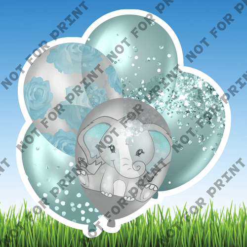 ACME Yard Cards Small Baby Shower Balloon Bundles #060