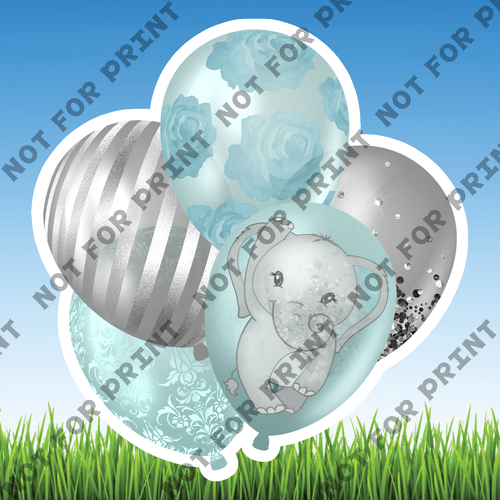 ACME Yard Cards Small Baby Shower Balloon Bundles #061