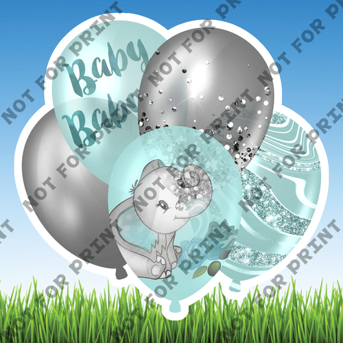 ACME Yard Cards Small Baby Shower Balloon Bundles #062