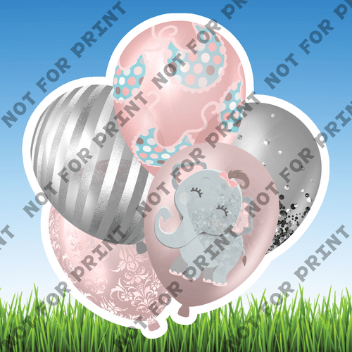 ACME Yard Cards Small Baby Shower Balloon Bundles #069