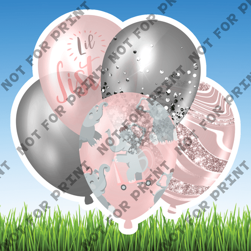 ACME Yard Cards Small Baby Shower Balloon Bundles #070