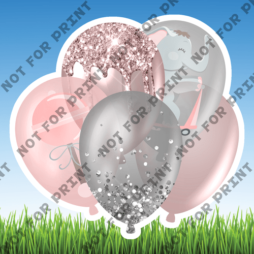 ACME Yard Cards Small Baby Shower Balloon Bundles #071