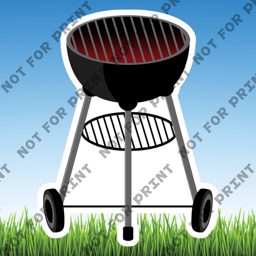 ACME Yard Cards Small Barbecue Grilling #010