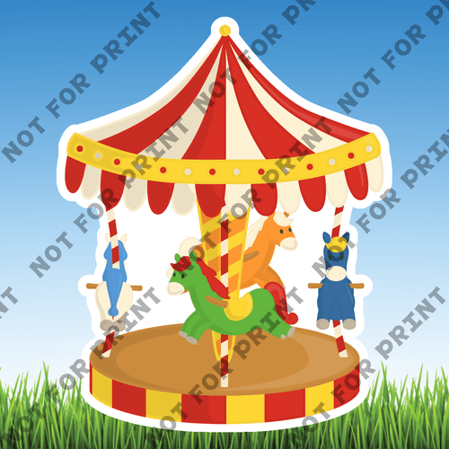ACME Yard Cards Small Carnival Collection I #004