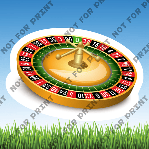 ACME Yard Cards Small Casino Night/Poker #003
