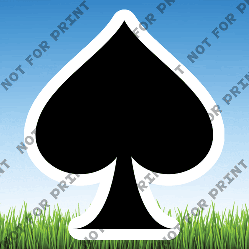 ACME Yard Cards Small Casino Night/Poker #025