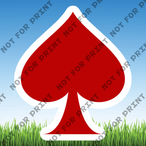 ACME Yard Cards Small Casino Night/Poker #036