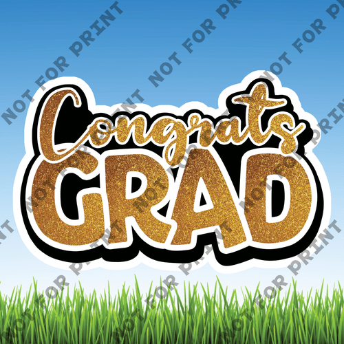 ACME Yard Cards Small Congrats Grad #002