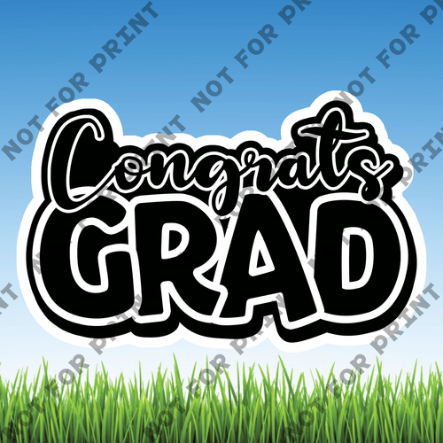 ACME Yard Cards Small Congrats Grad #004