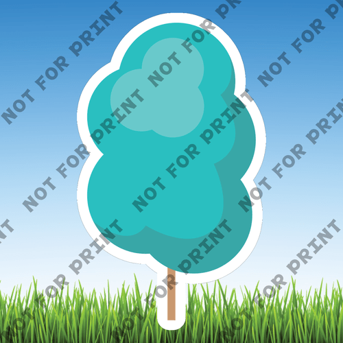 ACME Yard Cards Small Cotton Candy  #002